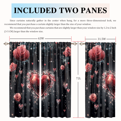 Watercolor Valentines Day Love Print Modern Glitter Diamond Design Moon Crown Theme CGCL 2 6