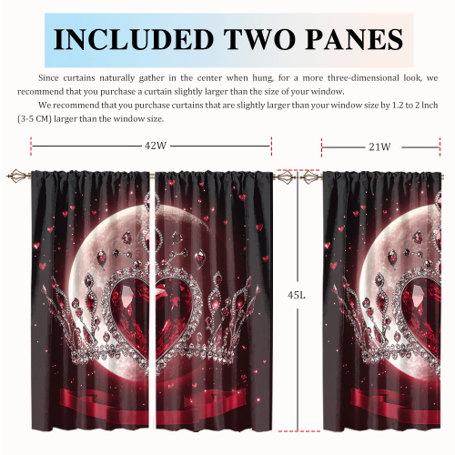 Abstract Valentines Day Love Print Rustic Glitter Diamond Design Moon Crown Theme CGCL 2 1