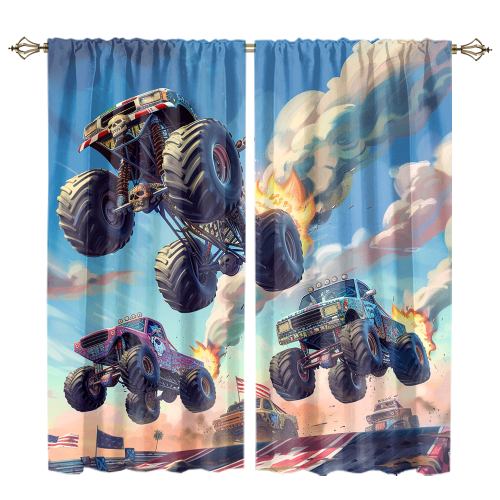 Modern-Cartoon-Monster-Truck-Watercolor-Racing-Black-White-Plaid-Anime-Monster-Trucks-CGCL-1-1-c40864862eaa91b32b0ae73bf8e8f94f.png