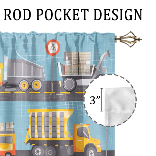 Watercolor Cartoon City Excavator Rustic Construction Engineering Machinery Bulldozer Trucks CGCL 3