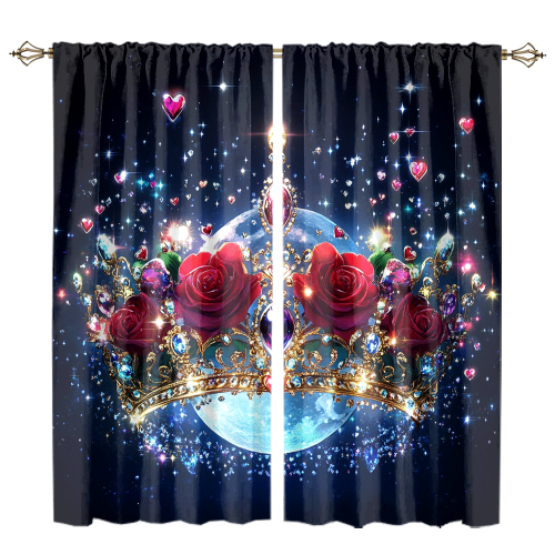 Modern Valentines Day Love Print Abstract Glitter Diamond Design Moon Crown Theme CGCL 1 1