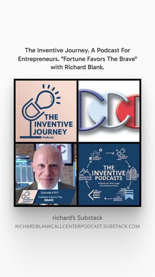 The Inventive Journey podcast B2B guest CEO Richard Blank Costa Ricas Call Center outsourcing cx