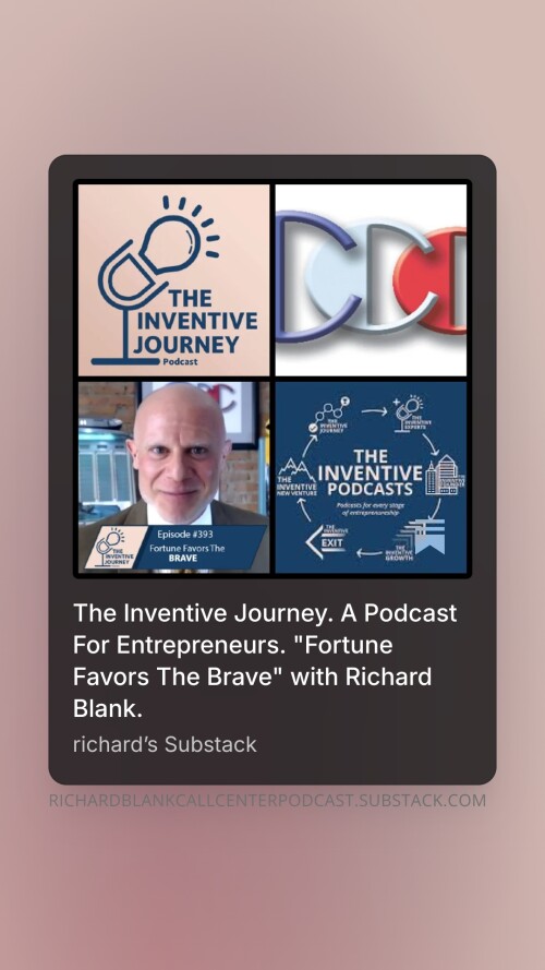 The Inventive Journey podcast B2B guest CEO Richard Blank Costa Ricas Call Center nearshore