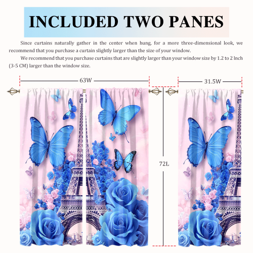 Watercolor Eiffel Tower Florals Abstract Romantic Paris Spring Rose Print Butterfly CGCL 2 6