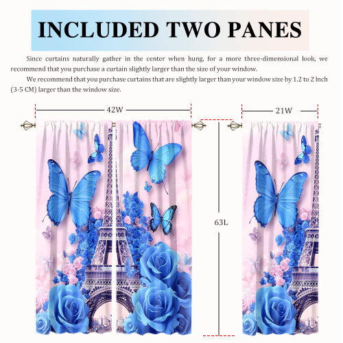 Watercolor Eiffel Tower Florals Abstract Romantic Paris Spring Rose Print Butterfly CGCL 2 3