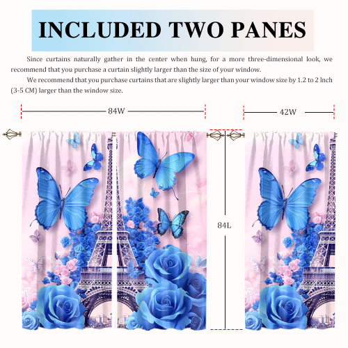Watercolor Eiffel Tower Florals Abstract Romantic Paris Spring Rose Print Butterfly CGCL 2 8