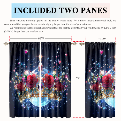 Modern Valentines Day Love Print Abstract Glitter Diamond Design Moon Crown Theme CGCL 2 6