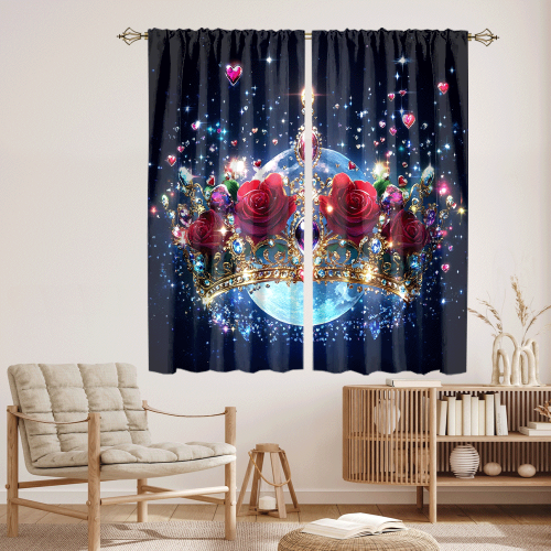 Modern Valentines Day Love Print Abstract Glitter Diamond Design Moon Crown Theme CGCL 4