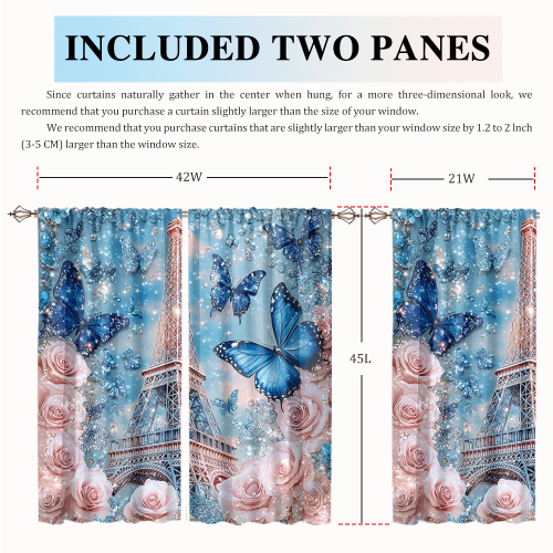 Rustic Eiffel Tower Florals Modern Romantic Paris Spring Rose Print Butterfly CGCL 2 1