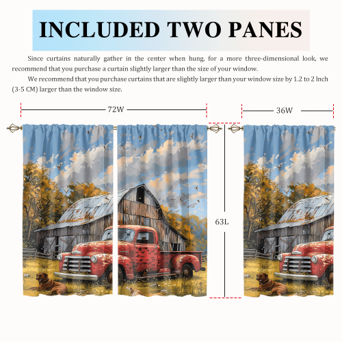 Rustic Farm Cabin Truck Abstract Oil Painting Autumn Wood Board Farmhouse Truck Dogs CGCL 2 7