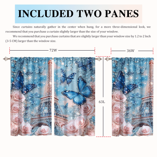 Rustic Eiffel Tower Florals Modern Romantic Paris Spring Rose Print Butterfly CGCL 2 7