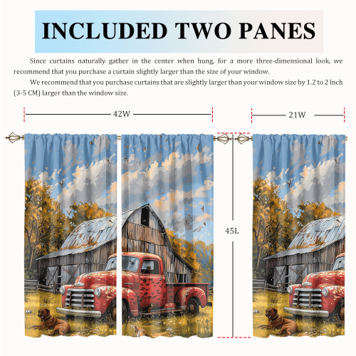 Rustic Farm Cabin Truck Abstract Oil Painting Autumn Wood Board Farmhouse Truck Dogs CGCL 2 1