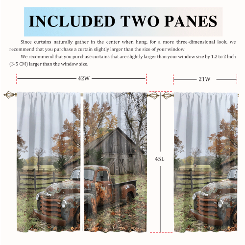 Vintage Farm Antique Truck Abstract Fall Farm Wood Board Cabin Truck CGCL 2 1