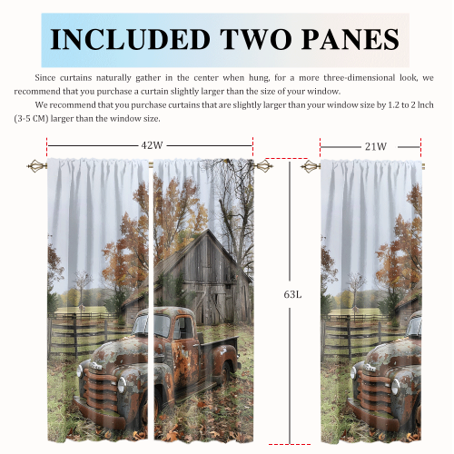 Vintage Farm Antique Truck Abstract Fall Farm Wood Board Cabin Truck CGCL 2 3