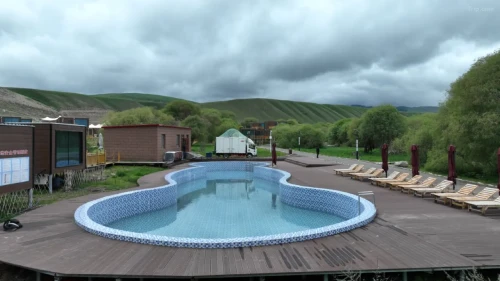 公共区域 室外游泳池