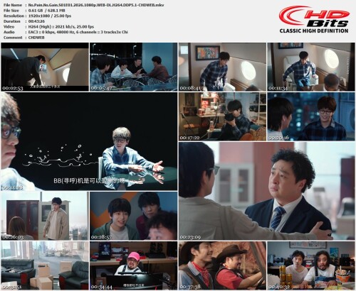 No.Pain.No.Gain.S01E01.2026.1080p.WEB DL.H264.DDP5.1 CHDWEB.mkv