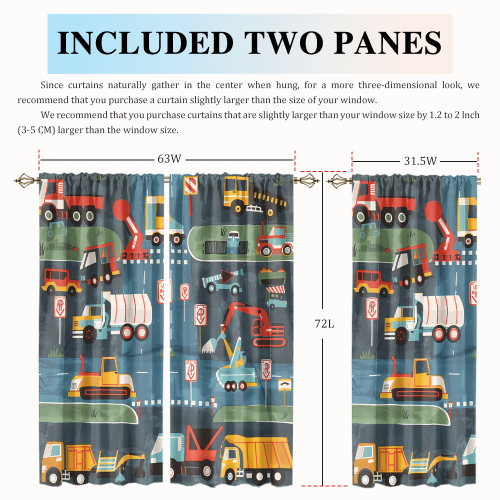 Abstract Cartoon City Truck Rustic Colorful Construction Machinery Bulldozer Excavator CGCL 2 6