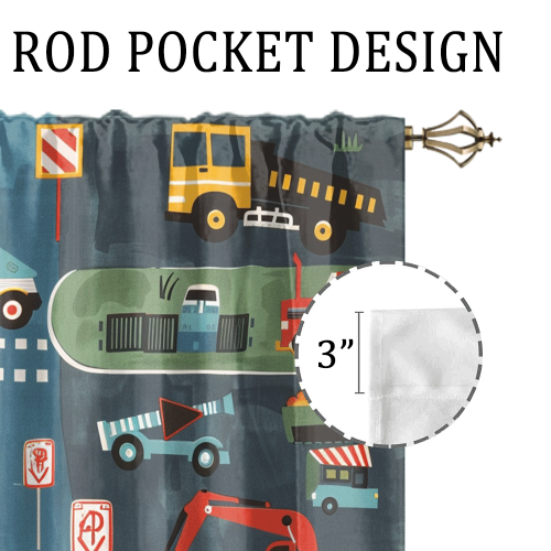 Abstract Cartoon City Truck Rustic Colorful Construction Machinery Bulldozer Excavator CGCL 3