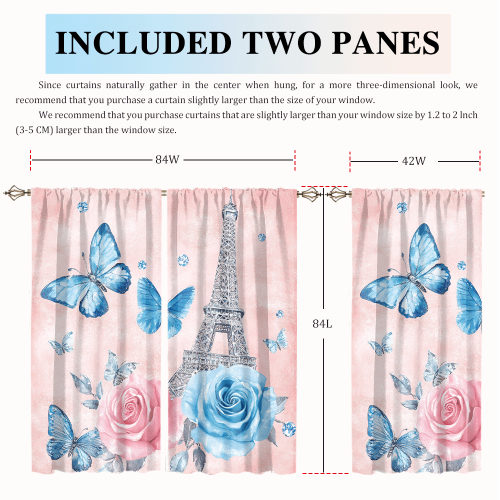 Abstract Eiffel Tower Florals Rustic Romantic Paris Spring Rose Print Butterfly CGCL 2 8