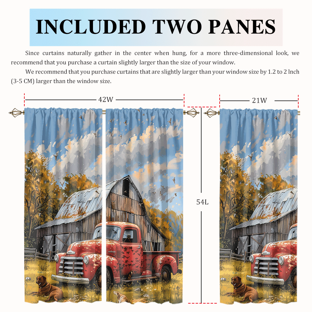 Rustic-Farm-Cabin-Truck-Abstract-Oil-Painting-Autumn-Wood-Board-Farmhouse-Truck-Dogs-CGCL-2-2-254bd911b804fb5f417c2dede649684e